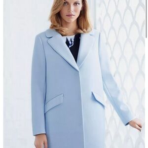 H&M Pastel Blue Coat Jacket